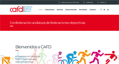 Desktop Screenshot of cafd.es
